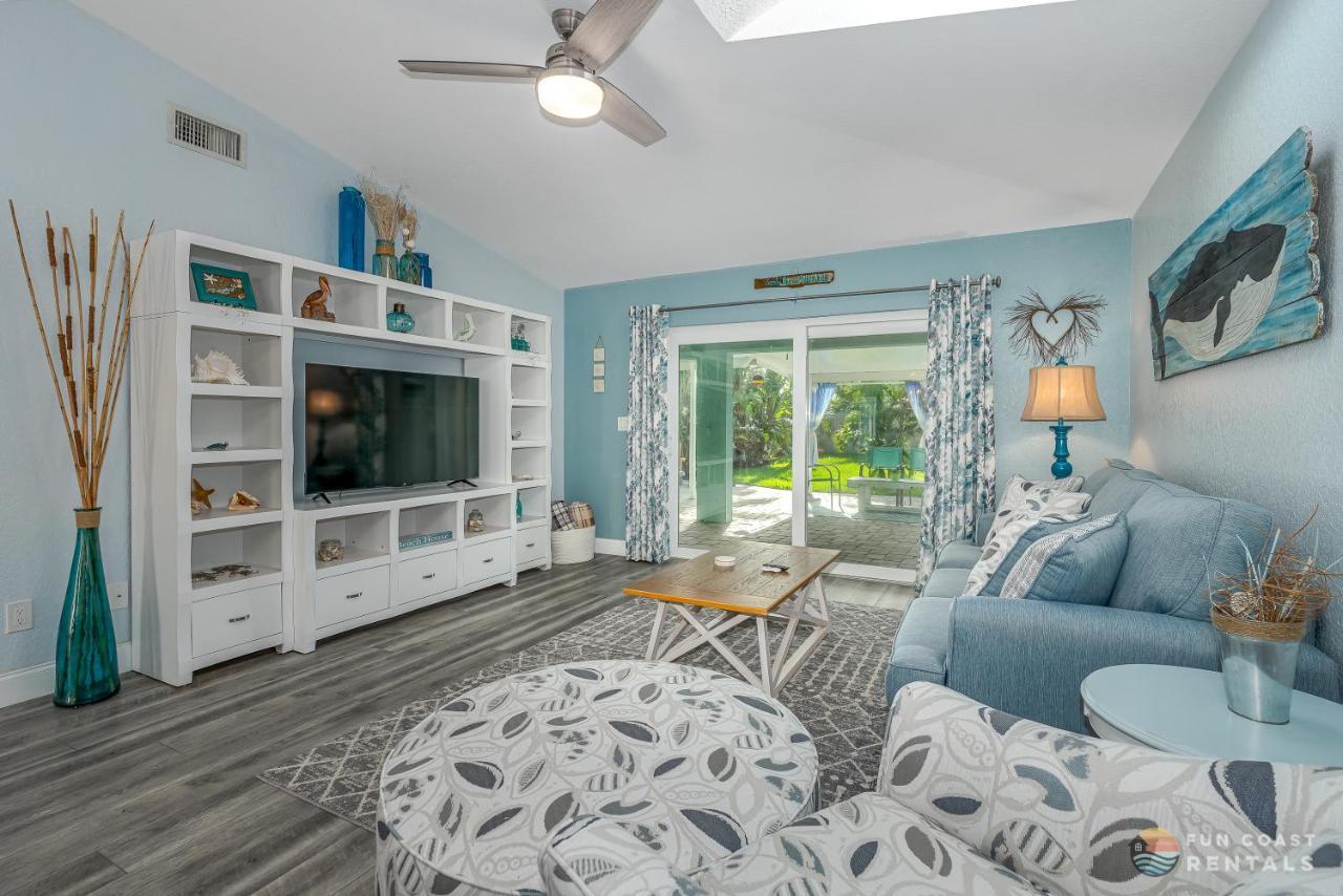 Dog Friendly Home Wprivate Fenced Yard, Garage & Fire Pit Steps To The Beach! New Smyrna Beach Exterior foto