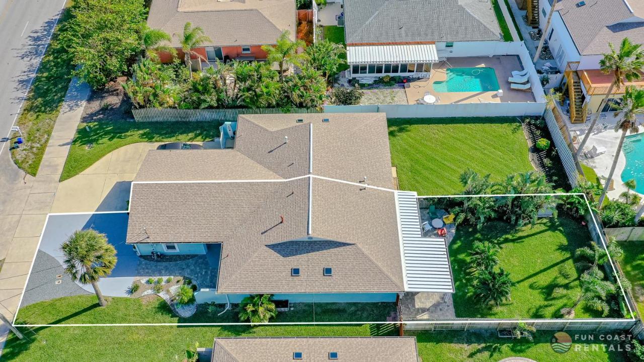 Dog Friendly Home Wprivate Fenced Yard, Garage & Fire Pit Steps To The Beach! New Smyrna Beach Exterior foto